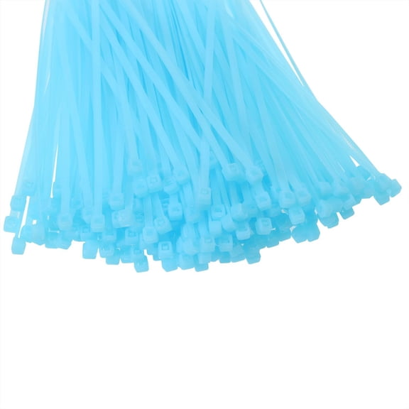 UEIWMX-4 Inch Multi-Color Multi-Purpose Nylon zip Ties (4 inch, 200pcs Sky blue)