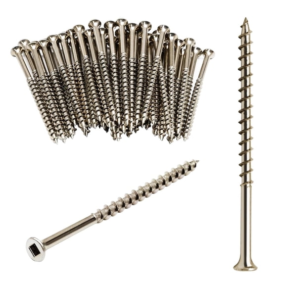UEIWMX-60 Pack Squeaky Floor Repair Screws, Steel, Breakaway Design