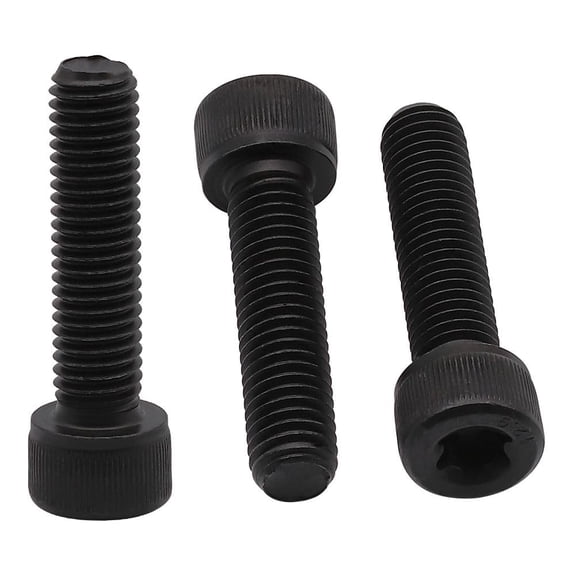 UEIWMX-M5-0.8 x 25mm (40 pcs) Torx Alloy Steel Socket Head Screws, 12.9 Grade Alloy Steel, Fully Threaded, Coarse Thread UNC, Torx Drive