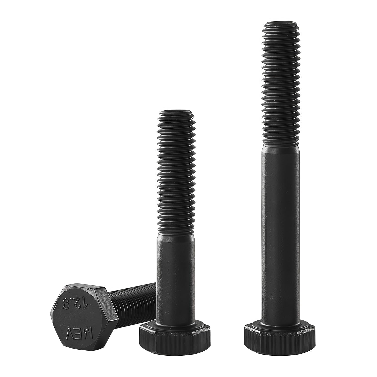 M16 x 2.00 x 140 MM (FT) Coarse Class 8.8 Hex Cap Screw (Bolt) Black Oxide