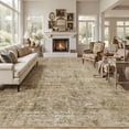 thumbnail image 1 of UERMEI 10'x14' Large Area Rugs for Living Room, Washable Non-slip Soft Indoor Modern Abstract Rug for Bedroom Dining Room Office Home Decor Carpet, Golden, 1 of 10