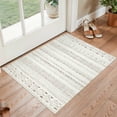thumbnail image 1 of UERMEI 2'x3' Area Rugs for Living Room, Washable Rugs Boho Moroccan Area Rug Soft Neutral Geometric Bohemian Carpet Distressed Indoor Rug for Entryway Bedroom Office Foldable Nonslip Rug, Brown, 1 of 9