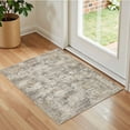 thumbnail image 1 of UERMEI 2'x3' Small Area Rugs for Entryway, Machine Washable Ultra-Thin Soft Rug, Non Slip Indoor Door Mats, Throw Rug for Bedroom Hallway, Laundry Room Carpets, Gold Brown, 1 of 8