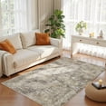 thumbnail image 1 of UERMEI 3'x5' Small Area Rugs for Entryway, Machine Washable Ultra-Thin Soft Rug, Non Slip Indoor Door Mats, Throw Rug for Bedroom Hallway, Laundry Room Carpets, Gold Brown, 1 of 8