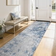 thumbnail image 1 of UERMEI 3x8 Washable Runner Rugs for Hallway, Modern Abstract Non Slip Indoor Rug for Entryway Doormats Bedroom Kitchen, Vacuum-Friendly Home Decor Carpet, Beige Brown, 1 of 7