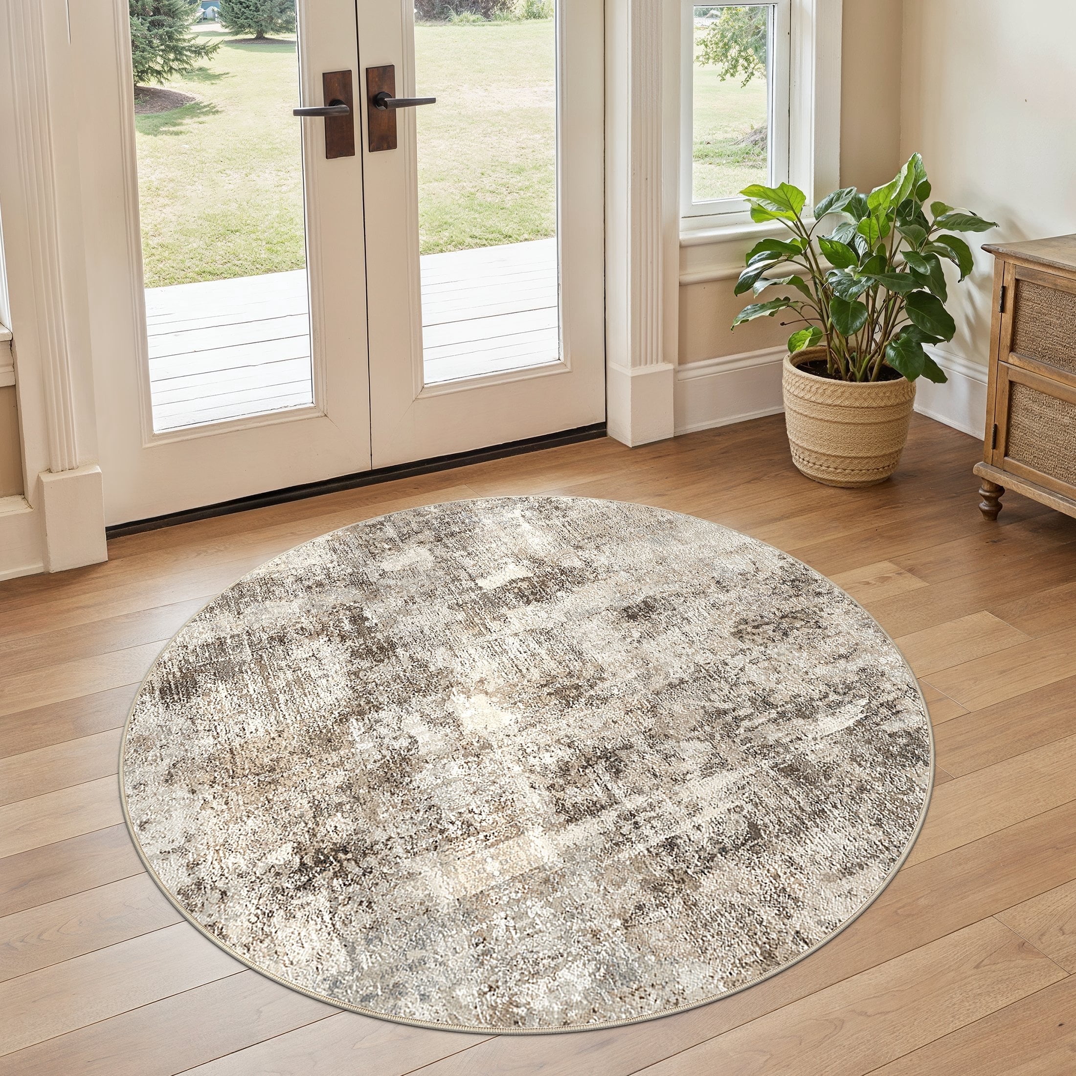UERMEI, Area Rug, 5'x5', Modern Abstract Indoor Floor Decor - Walmart.com