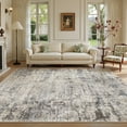 thumbnail image 1 of UERMEI 8'x10' Large Area Rugs for Living Room, Washable Non-slip Soft Indoor Modern Abstract Rug for Bedroom Dining Room Office Home Decor Carpet, Brownish Pink, 1 of 12