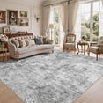 thumbnail image 1 of UERMEI 9'x12' Large Area Rugs for Living Room, Washable Non-slip Soft Indoor Modern Abstract Rug for Bedroom Dining Room Office Home Decor Carpet, Gray, 1 of 11