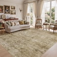 thumbnail image 1 of UERMEI 9'x12' Large Area Rugs for Living Room, Washable Non-slip Soft Indoor Modern Abstract Rug for Bedroom Dining Room Office Home Decor Carpet, Golden, 1 of 10