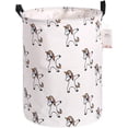 thumbnail image 1 of UEXT Child's Collapsible Laundry Hamper, Dancing Unicorn, 1 of 8