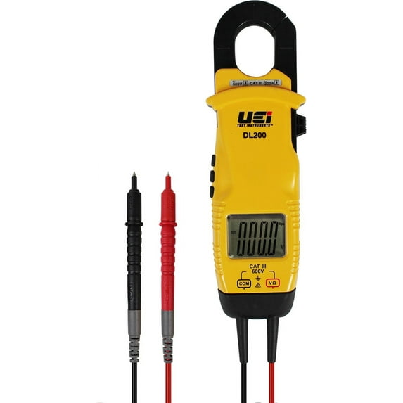 UEi DL200 CATIII Clamp-On Meter and Voltage Tester