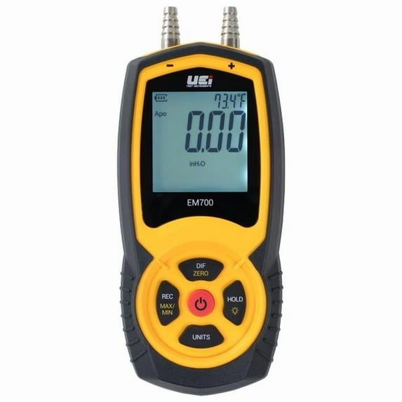 UEi Test Instruments EM700 Differential Pressure Manometer