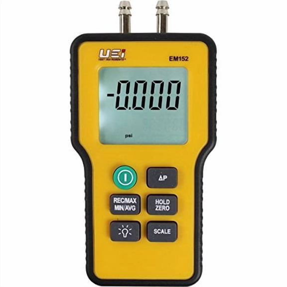 UEi Test Instruments EM152 Dual Differential Digital Manometer (Pack of 1-)