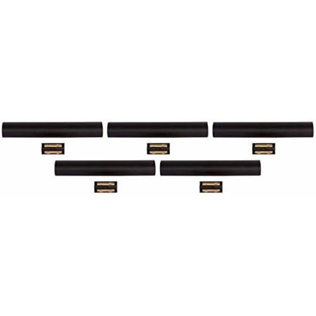 UF Direct Burial Electrical Splice Kit – Includes Brass Connector, Heat Shrinking Tube – 14/3, 12/3 Min, 8/3 Max – Moisture-Proof Electrical Connection – Submersible (Five Pack)$$Electrical