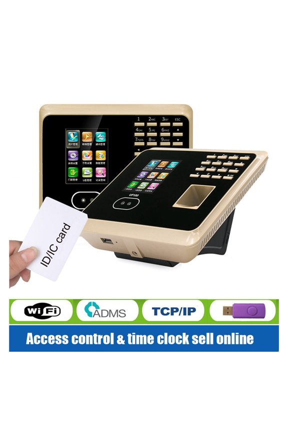 UF100 Face Recognition Time Attendance Machine With Fingerprint Reader TCP/IP Time Clock Optional - Efficient Management
