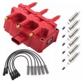 UF305 Ignition Coil & Spark Plugs & Wires for Chrysler Pacifica Town