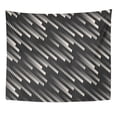 thumbnail image 1 of UFAEZU Abstract Geometric with Diagonal Fading Lines Tracks Halftone Stripes Extreme Sport Urban Minimal Black Wall Art Hanging Tapestry Home Decor for Living Room Bedroom Dorm 60x80 inch, 1 of 1