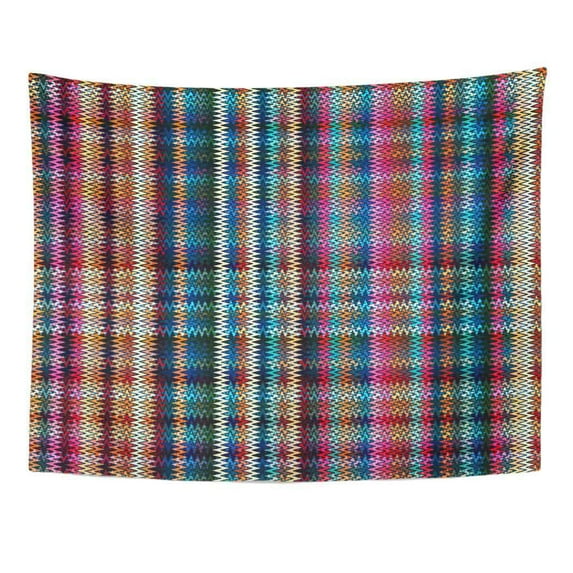 UFAEZU Green Christmas Checks Tartan Red Plaid Scottish Table Abstract Black Wall Art Hanging Tapestry Home Decor for Living Room Bedroom Dorm 60x80 inch
