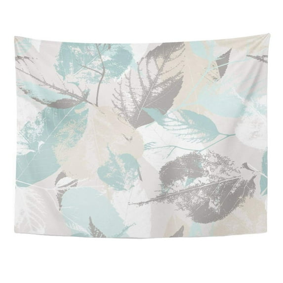 UFAEZU Pattern Abstract Leaves and Flowers Leaf Fall Floral Tree Autumn Wall Art Hanging Tapestry Home Decor for Living Room Bedroom Dorm 60x80 inch