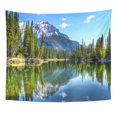 thumbnail image 1 of UFAEZU This is Cascade Mountain Seen from The Edge Wall Art Hanging Tapestry Home Decor for Living Room Bedroom Dorm 51x60 inch, 1 of 2