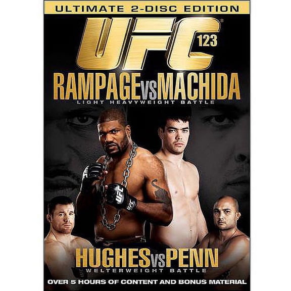 Pre-Owned UFC 123: Rampage Vs. Machida (2-Disc Ultimate Edition) (Widescreen)