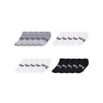 thumbnail image 1 of UFC 20 Pair Men's Lightweight No Show Socks with Arch Logo, Blk/Wht/Grey, 1 of 10