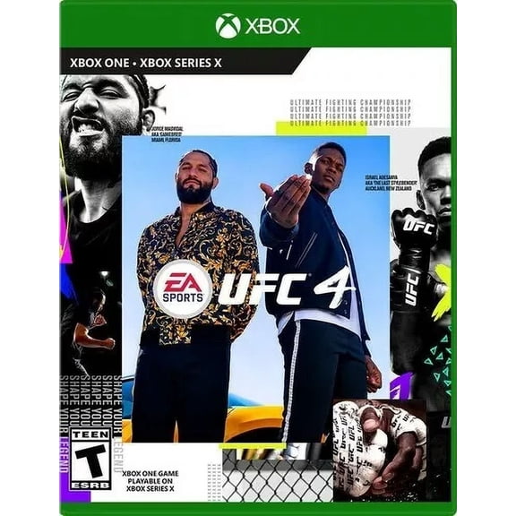 Restored UFC 4 by Electronic Arts Physical/Xbox One, Sports Game, Parental Controls, 2 Offline Players