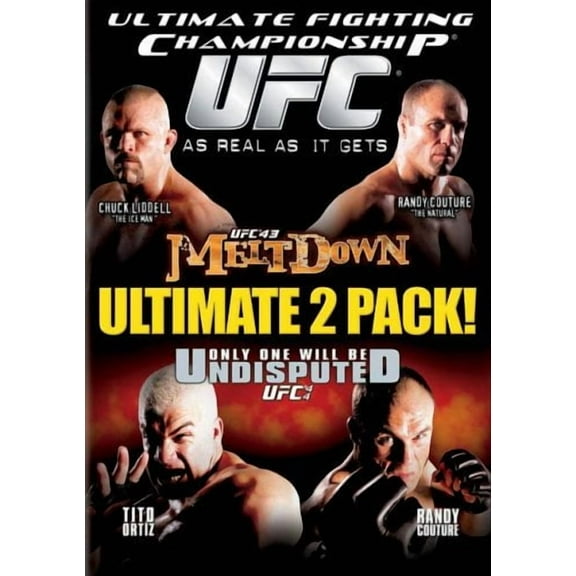 UFC 43 Meltdown / UFC 44 Undisputed (DVD, 2-Disc Set) NEW