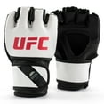 thumbnail image 1 of UFC Ground Game MMA Gloves - L/XL, White - Grappling and Striking MMA Training Gear for Beginner to Intermediate Fighters, 1 of 9