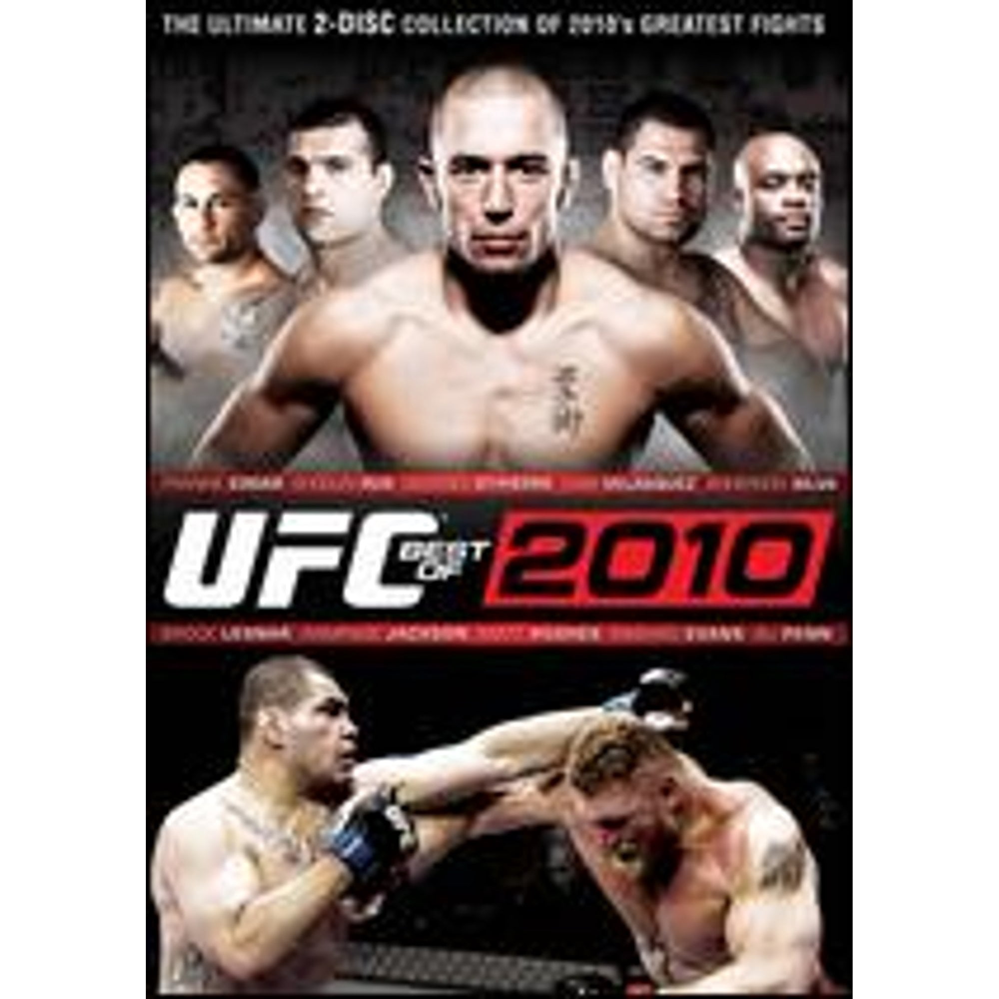 Pre-Owned UFC: Best of 2010 [2 Discs] (DVD 0013132264295) - Walmart.com