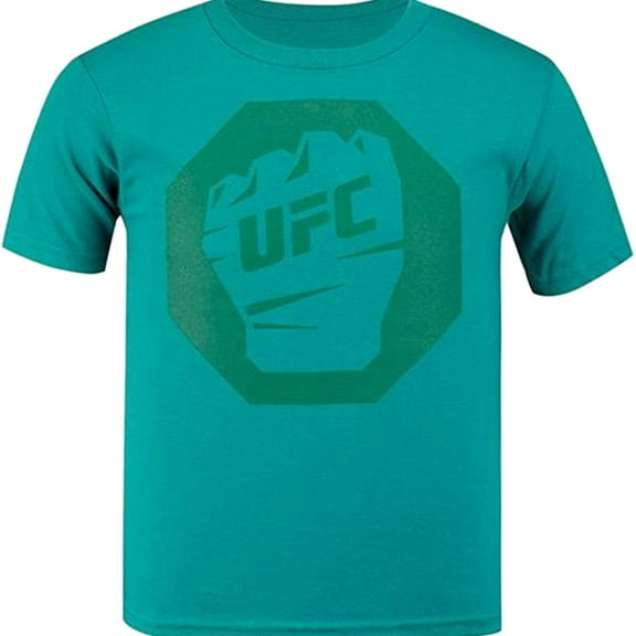 UFC Boys Fist Inside Logo Graphic T-Shirt, Green, Little Kids (4-7), 5/6