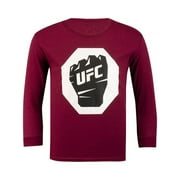 UFC Boys Fist Inside Logo Graphic T-Shirt, Red, L