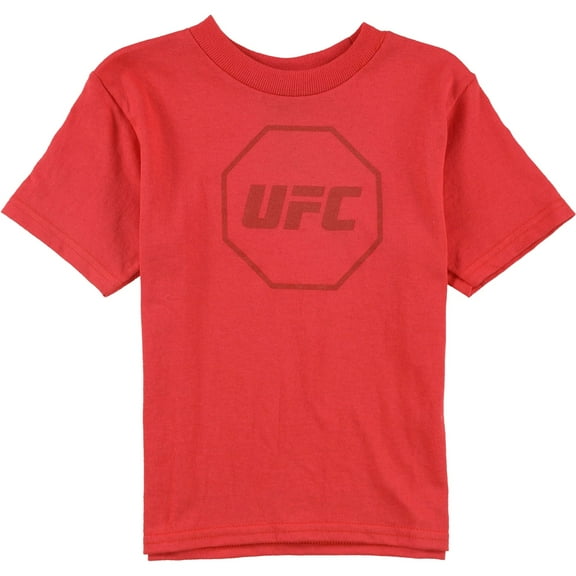 UFC Boys Octagon Logo Graphic T-Shirt, Red, Toddler, 3T