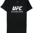 thumbnail image 1 of UFC Boys Philadelphia Mar 30 Graphic T-Shirt, Black, Big Kids (8-20), S, 1 of 2
