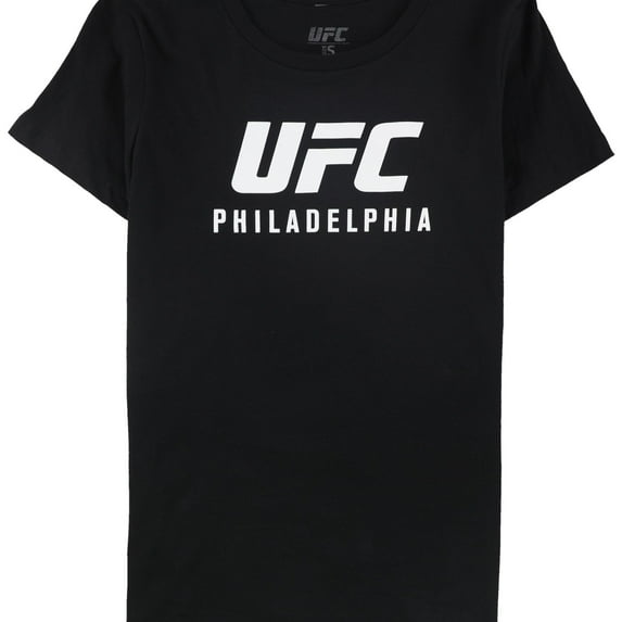 UFC Boys Philadelphia Mar 30 Graphic T-Shirt, Black, Big Kids (8-20), S