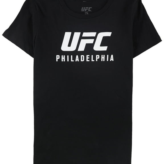 UFC Boys Philadelphia Mar 30 Graphic T-Shirt, Black, Big Kids (8-20), S