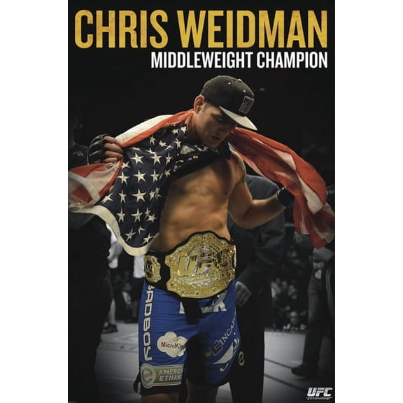 UFC - Chris Weidman Poster - 22 x 34 inches