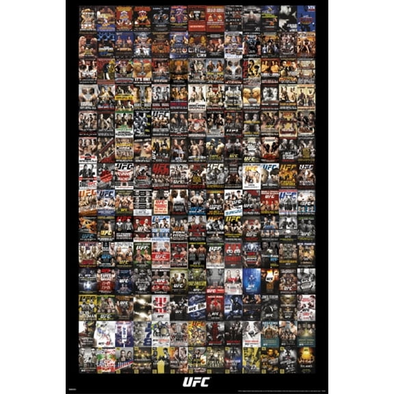 UFC - Events Poster (24 x 36)