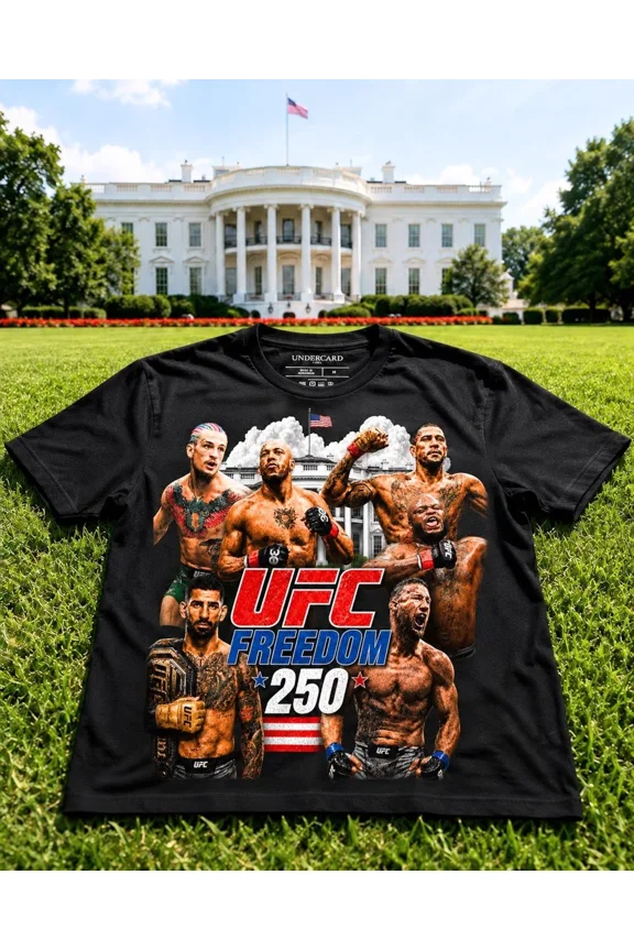 UFC Freedom 250 Graphic Unisex T-shirt For Fan