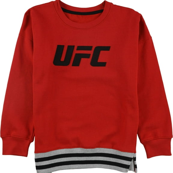 UFC Girls Roaring Glory Sweatshirt, Red, Big Kids (8-20), L
