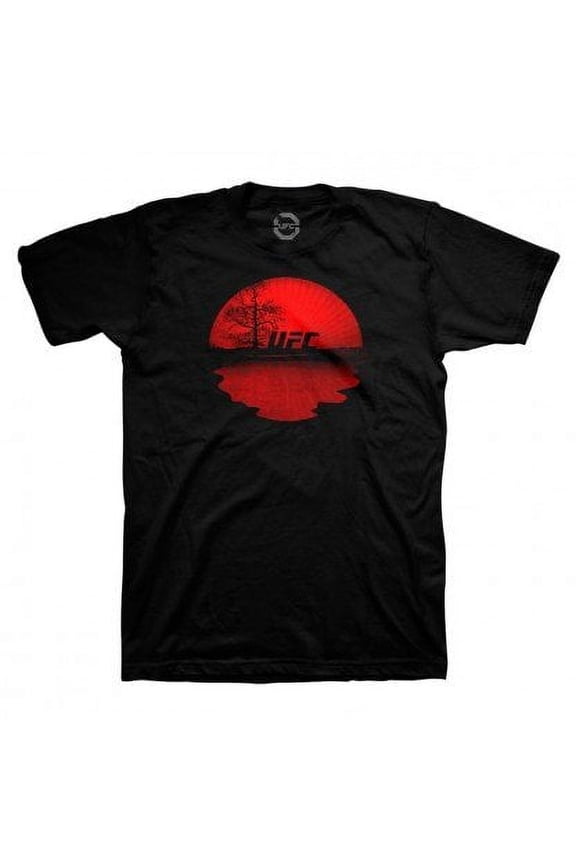 UFC Horizon Adult Black T-Shirt
