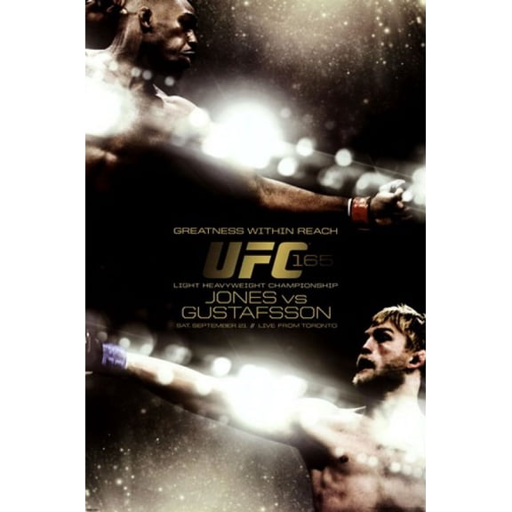 UFC - Jones vs. Gustafsson Poster - 22 x 34 inches