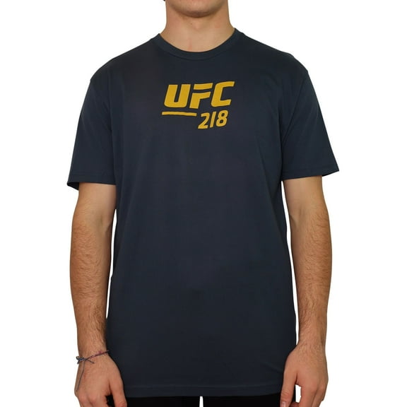 UFC Mens 218 Dec 2 Detroit Graphic T-Shirt, Blue, Medium
