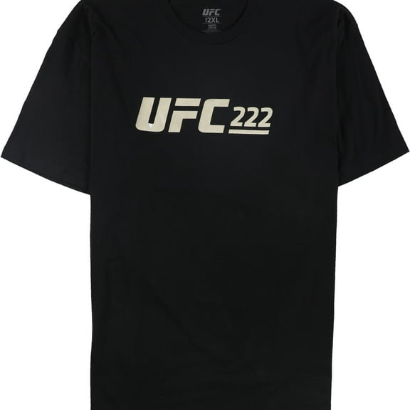 UFC Mens 222 Mar 3rd Las Vegas Graphic T-Shirt, Black, Medium