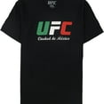 thumbnail image 1 of UFC Mens Ciudad de Mexico Graphic T-Shirt, Black, XX-Large, 1 of 1