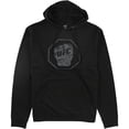 thumbnail image 1 of UFC Mens Distressed Logo Hoodie Sweatshirt, Black, XX-Large, 1 of 1