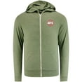 thumbnail image 1 of UFC Mens French Terry Full Zip Hoodie Sweatshirt, Green, Medium, 1 of 1