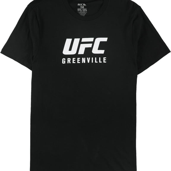 UFC Mens Greenville June 22 Graphic T-Shirt, Black, Small