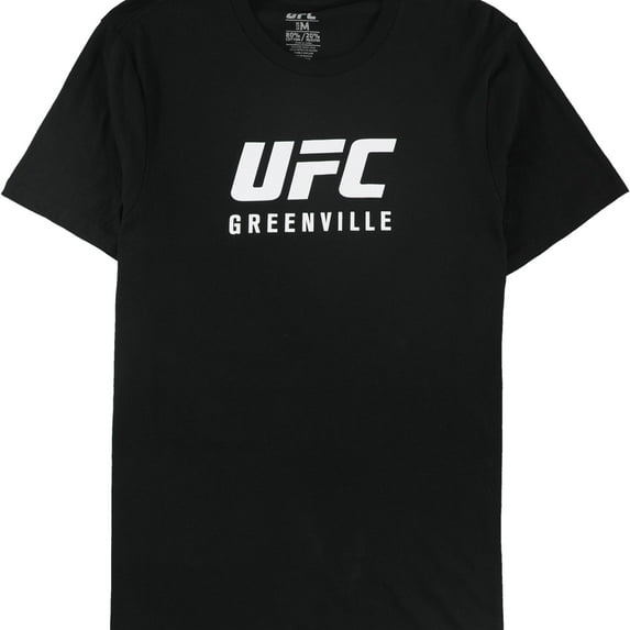 UFC Mens Greenville June 22 Graphic T-Shirt, Black, X-Large