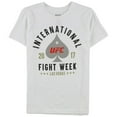 thumbnail image 1 of UFC Mens International Fight Week 2017 Graphic T-Shirt, White, Large, 1 of 4